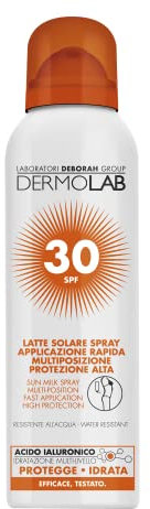 Dermolab Sonnenmilch Spray SPF 30 Wasserfest - 150 ml