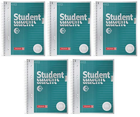 Brunnen Collegeblock Duo 40+40 A5 Lin.21+22 90g Premium (5)