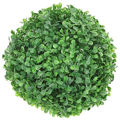 Garneck Künstliche Grasball-Dekoration Simulation Pflanzen Topiary Pflegeleichtes Kunstgras Für Zuhause Hochzeitsfeiern Und Garten Realistische Grüne Pflanzenkugel Für Innen Und