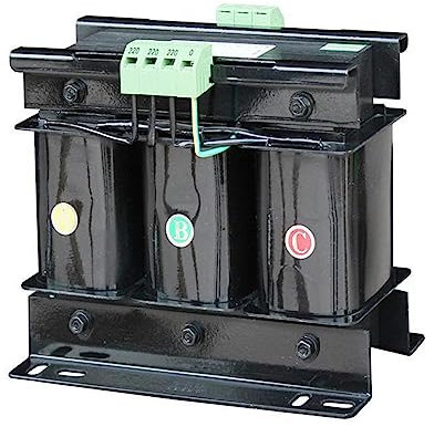 Generic Transformateur Sec Triphasé 500VA, 380/360/460/480V à 220/200V, Protection Contre la Percée du Circuit, IECEx, ATEX, AC Mains, Montage au Sol/Rack, 50/60Hz