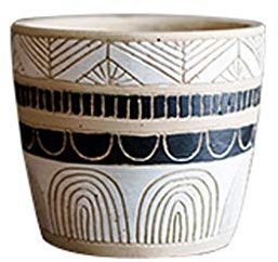 Tiesto Tiesto Alto Pedestal del florero de Art Deco decoración del jardín (Size : A Small)