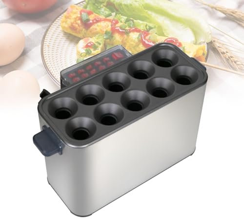 Egg Hot Dog Maker Electric Egg Roll Maker Automatic Egg Roller Vertical Omelet Maker Nonstick Eggs Sausage Roll Making Machine for Home Breakfast