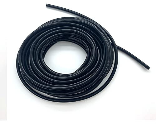 Silikonschlauch Pneumatik Silikon Gummi Schlauch Druckluftschlauch Rohr Luftschlauch Wasserleitung für Luft Wasser Treibstoff Öl (2 * 6MM, 10M)