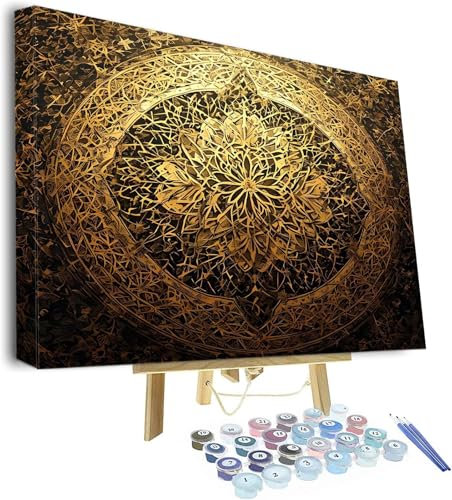 Malen Nach Zahlen Erwachsene Retro Malen Nach Zahlen Kinder, Paint by Numbers Szene Knitterfreie Leinwand Bilder, diy GemäLde Kit mit Pinsel und Acrylfarbe Als Geschenk für Wanddeko 100x70cm P-665