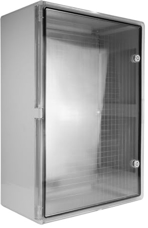 TP Electric Armadietto per quadro elettrico con porta trasparente da parete IP65 IK10 500 x 700 x 250 mm