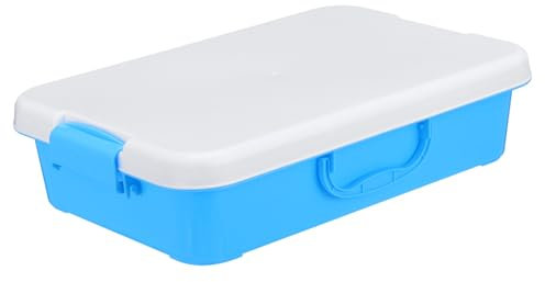 GALPADA Caja De Arena Portátil con Tapa Pequeña Caja Asa para Almacenaje De Juguetes Divertidos para Exteriores