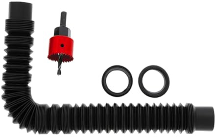 Yiohejy Conector Para Barril De Lluvia | Set de Unión para Toneles de Agua - Adaptador Agua Pluvial Kit Conexión Depósito Lluvia Para Jardín Césped Entrada Casa Terraza Exteriores Estanque Riego