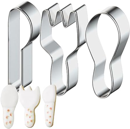 Alimentos anillos de postre moldes para mousse | 3 piezas acero inoxidable