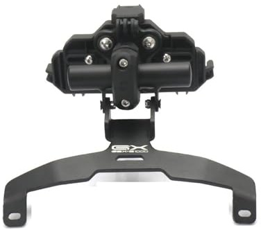 Staffa Supporto Per Navigatore Per Moto Per Suzuki GSX-S1000GX 2024 GPS Per Parabrezza, Per Smartphone Piastra Di Navigazione(NERO 1)