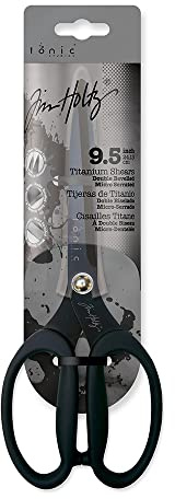 Tim Holtz Tonic Studios 107e Bastelbedarf, Titanschere 9,5 Zoll, Circa 24 cm