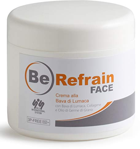 Be Refrain Face Crema alla Bava di Lumaca - Anti Age Levigante Idratante - 500 ML