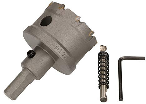 KOTARBAU® Lochsäge 50 mm HSS Lochkreis-Bohrer Lochfräse Bohrkrone Lochkreissäge Sägekranz für Metall, Edelstahl, Holz, Kunststoff
