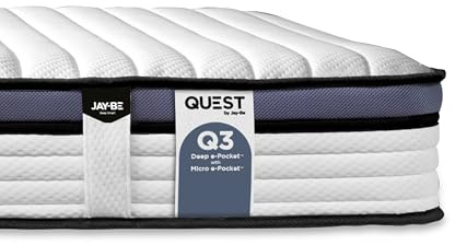 JAY-BE Quest Q3 e-Pocket Children's Mattress, 3ft Single (90 x 190 x 18cm)
