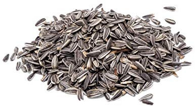 StaWa Sonnenblumenkerne gestreift, deutsche Herkunft, Top Qualität durch Reinigung, für Hühner, Wachteln oder als Vogelfutter, 5 kg