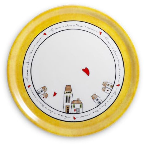 Egan 192032 Plato de pizza, porcelana