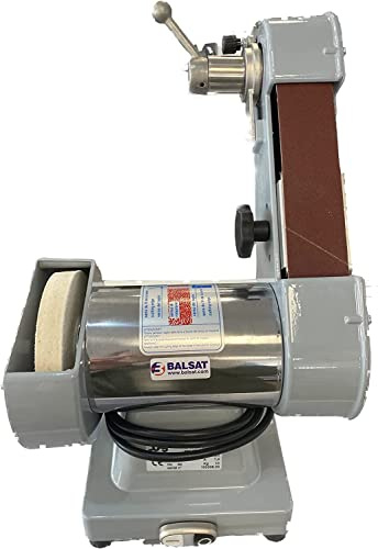 BALSAT Afilador y Pulidor Profesional Banda Uso Intensivo Profesional con Banda de Afilar. Ideal para carnicerias y restaurantes (Afilador)