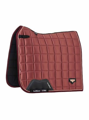 LeMieux Loire Classic Dressurquadrat aus Satin, Orchidee, Größe S/M