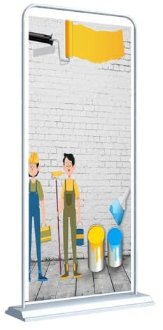 HACSYP Plakatschildständer, multifunktionales kommerzielles Werbeschild, bodenstehender Schilderständer, ideal for Hochzeiten, Restaurants oder Unternehmen(Size:31.5 * 78.9in A)