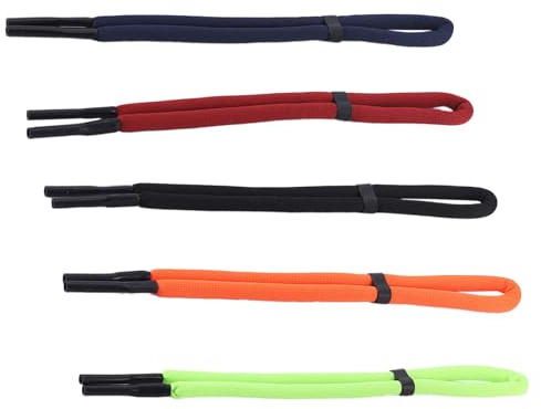 OWLMATE 5 Stück Brillenband Schwimmfähig für Sport, Anti-Verlust Brillenbänder für Wassersport, Bootfahren, Kajakfahren, Surfen - Herren Damen