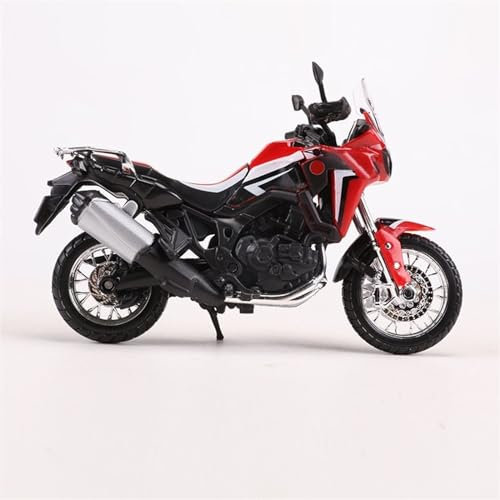 MPODYTSF Maßstabgetreues Modell Motorrad Metall Modell Sammlung Simulation Druckguss Geschenke 1/18 Für H-ONDA Africa Twin DCT
