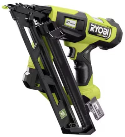 ONEAND HP 18V BRUSHLESS Cordless 15-Gauge 34° Angled Finish Nailer Tool ONLY