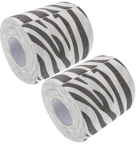 Papel Higiénico con Estampado de Cebra en 3D, 2 Unidades | Papel, Textura en Relieve, Resistente al Desgarro, Cómodo, para Baño y Uso Doméstico