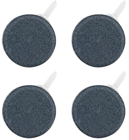 Heyumybit 4 Pcs Air Stone Bubble for Aquarium,Aerator Bubble Diffuser | Bubbler Stone for Fish Tank Air Stones,Airstone Bubbler for Oxygenation in Fish Tank Hydroponic Ponds Air Pump