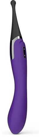 LZMYZ Hochfrequenz G-Punkt Vibratoren, 2 IN 1 Doppelkopfvibrator mit 10+5 Vibrationmodi, Klitoris Stimulator Analvibratoren Erotik Sex Spielzeug für die Frauen Paare Extrem