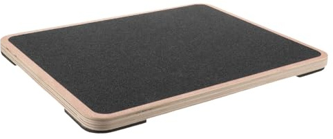 FUOYLOO Holz Balanceplatte für Erwachsene Quadratisch mit Rutschfester Oberfläche zur Verbesserung der Balance für Fitness und Balanceübungen