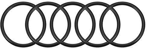sourcing map O-Ringe aus Nitrilkautschuk, 47 mm Außendurchmesser, 40 mm Innendurchmesser, 3,5 mm Breite, metrische Nitrilgummi-Dichtung, 5 Stück