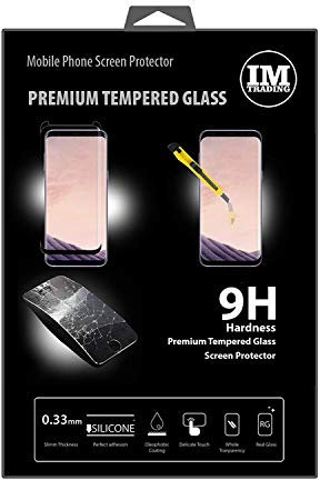 cofi1453 5D Schutz Glas kompatibel mit Samsung Galaxy S8 G950F Curved Schutz Folie Vollständig Klebend und Abdeckung