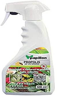 MAURER Papillon Propoleo para Hongos y Bacterias 500 ml. Propolis, Fungicida Ecologico, Propoleo de Abeja, (Permitido en Agricultura ecologica)
