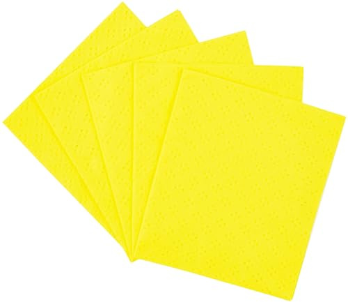 Easy Peasy Mate Universal Reinigungstücher, 5 Stück Mehrzweck-Tücher; Schwamm-Tuch Sanft wie Baumwolle | Waschmaschinenfest, Extrem saugfähig, 100% biologisch abbaubar & schnelltrocknend