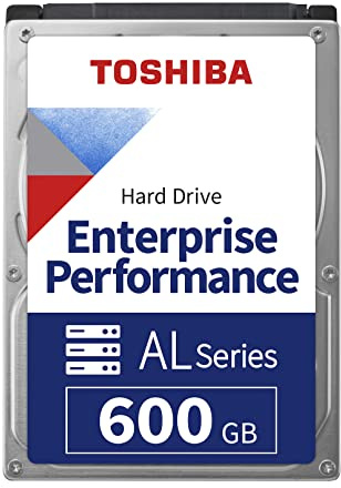 Toshiba AL14SEB060N 600GB 10K 2.5 Pollice SAS 12 Gb/s 10500 RPM 128MB 512n AL14 Enterprise HDD per Dell HP Lenovo Supermicro Server Hard Drive