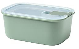 Mepal – Contenitore per alimenti EasyClip – Barattolo con coperchio e chiusura a scatto – Adatto per microonde, forno a vapore, frigorifero e congelatore – 700 ml – Nordic sage