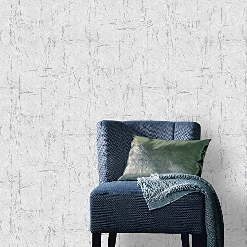Erismann 10320-10 Papier peint intissé Gris clair/argenté métallisé