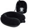 Makimoo Memory Foam Reisekissen, Nackenkissen, bequem und leicht, ideal zum Schlafen im Flugzeug, Auto, Zug, Bus und zu Hause, kommt mit Aufbewahrungstasche (Schwarz)