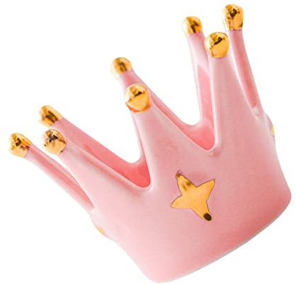 Leuchter Hochzeits Teelichthalter Votivkerze Mit Tischtablett Votiv Rosa Schicke Kronenverzierung Kerzenhalter Desktop- Kronenschmuck Schmuckhalter Krone Schmuckplatte Keramik