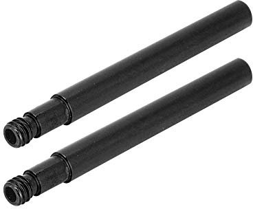 Fahrradventilverlängerung, 2 Stück 60 Mm Fahrrad-Presta-Ventilverlängerung Innenreifenventilverlängerung Fahrradzubehör (Black)