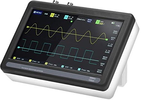 PIGENE Current signal generator Digital Tablet Oscilloscope Dual Channel 100M Bandwidth 1GS Sampling Rate 2 Channels Mini Tablet Digital Oscilloscope