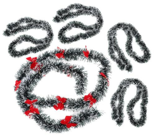 Cabilock 1 Satz Oberer Bogen Christbaumschmuck Weihnachtskranz Girlande Treppengeländergirlande Dekoration Zum Aufhängen An Der Decke Hängende Girlandendekoration Türgirlande Das Haustier