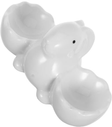 Gatuida Portauovo Decorativo Forma Coniglio per Uova per Uova da Colazione per Tavola Unico per e Speciali