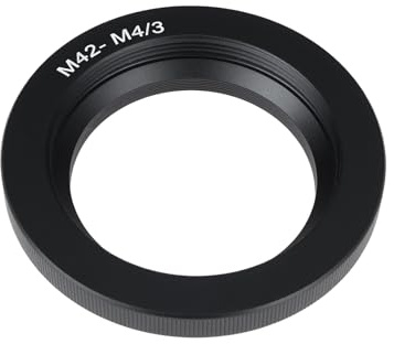OTOTEC Kameraobjektivadapter für M42-Objektiv An Micro 4/3 MFT-Mount-Kamera Kompatibel mit Olympus Kompatibel mit Panasonic