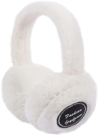 VALICLUD Wireless Headphone Earmuffs Plush Music Warmers for Women Winter Outdoor Comfort Listening