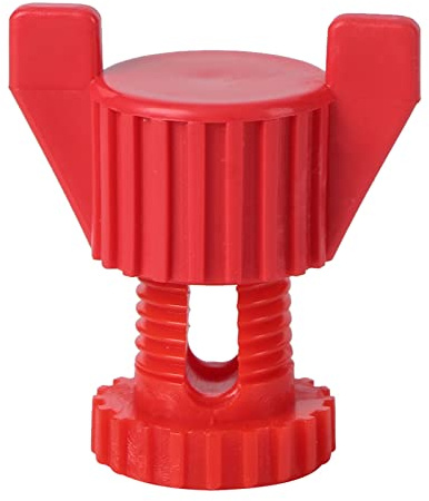 Naroote Juego de Tuercas de Tornillo de Plástico, Accesorios de Fijación de Equipos Agrícolas, Accesorios de Materiales Antienvejecimiento, Ideal para Ventanas de Ventilación de Jaulas de Pollos,