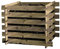 Steckkomposter Holz Kompostsilo Bausatz 100x100x70cm Komposter