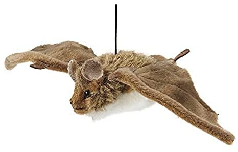 Living Nature Soft Toy - Small Bat (24cm), Pink,white