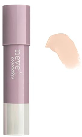 Neve Cosmetics Foundation Stick mit integriertem Star System Deckender Schwamm, geeignet für trockene bis Mischhaut | Light Rose