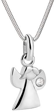 Damen Halskette Mit Engel-Anhänger Aus Sterlingsilber Für Besondere Anlässe