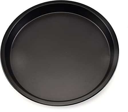ZEIYUQI Set di 5 Teglie da Forno per Pizza - Kit di Utensili da Cucina,Teglia da Forno con Piastra in Ferro,Teglia Rotonda,Meno Aderente,27.5cm/13in